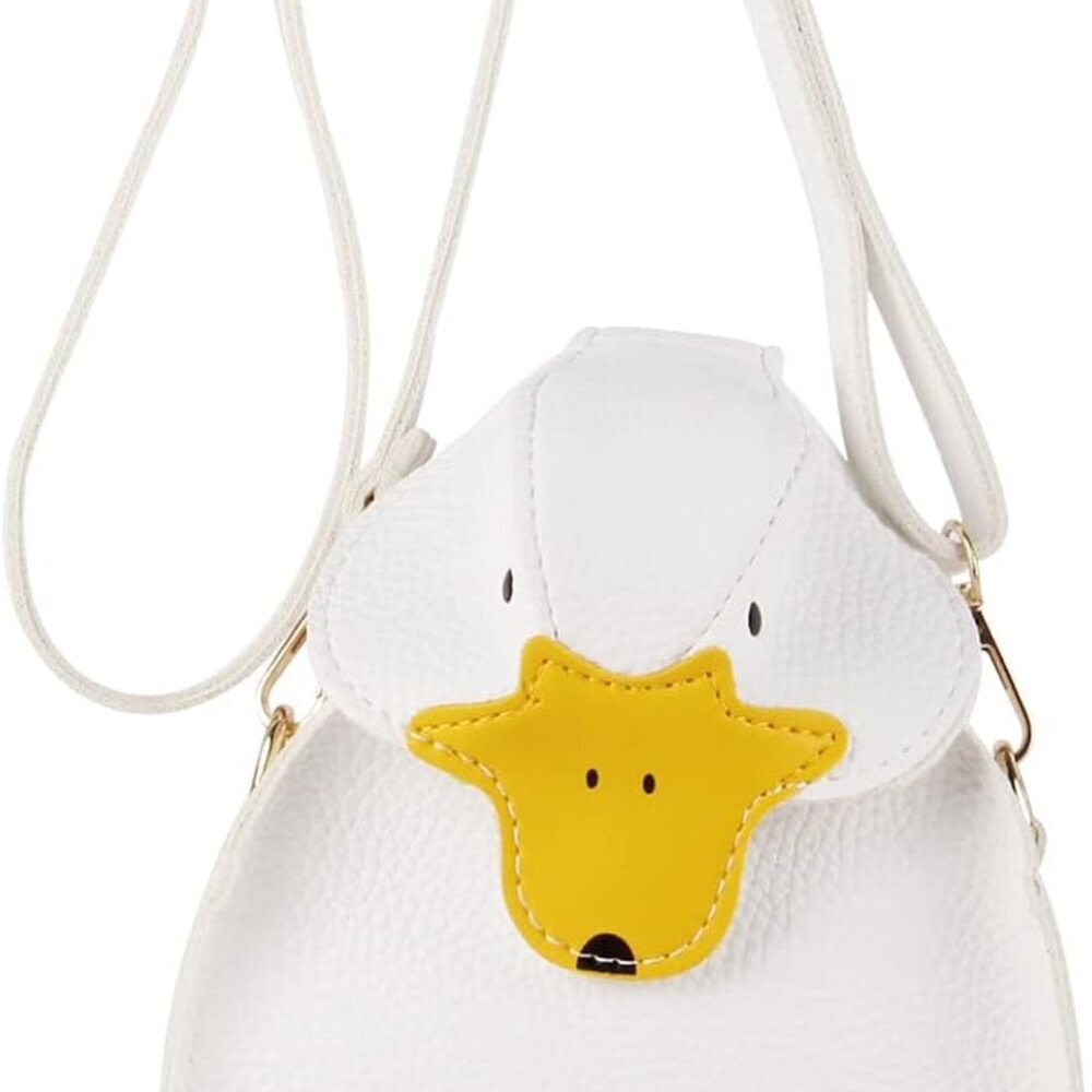 New Unique Animal Shape Design Cross Body Bags Duck Clutch Purses Novel Shoulder